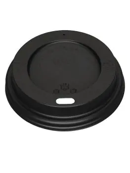 Deksel koffiebeker - 0.23 Liter - 1000 stuks - Wit - H 1.6 CM - Fiesta - CW716