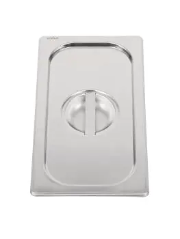 Deksel gastronormbak - 1/3 GN - 17.6 x 32.5 CM - RVS - Vogue - DW457
