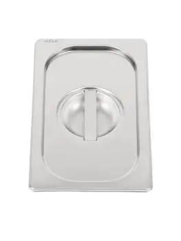 Deksel gastronormbak - 1/4 GN - 16.2 x 26.5 CM - RVS - Vogue - DW458