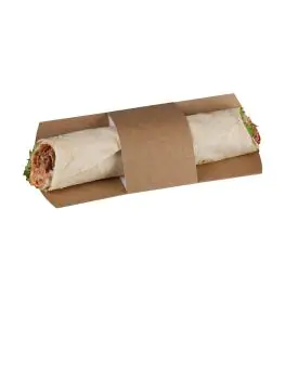 Wegwerp tortillabakjes - 1000 stuks - 22.5 x 10.3 CM - Colpac - FA383