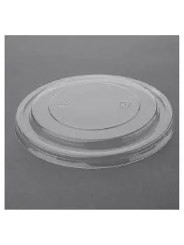 Deksel wegwerp saladeschaal - 300 stuks - H 1.8 CM - Pet - Fiesta Green - FB199