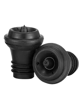 Flesafsluiter - 2 Stuks - Silicone - Bar Professional - WVPST02