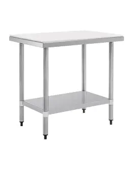 Snijtafel - H 90 x 90 x 60 CM - RVS - Vogue - CB911