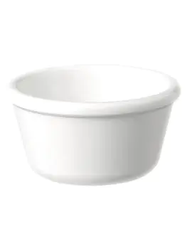 Ramekin - H 3.7 CM - 0.051 KG - Ø7 CM - Melamine - Wit - 0.05 Liter - 060002