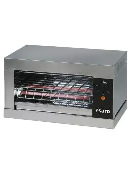 Toaster - RVS - 230V - H 25 x B 44 x D 26 CM - Saro - 172-1200