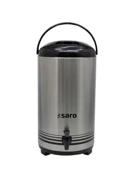 Drank Dispenser - RVS - 12 Liter - H 44 x B 26.6 x D 26.6 CM - Saro - 334-1000