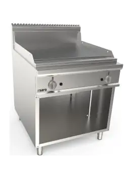 Grillplaat - Gas - RVS - H 85 x B 80 x D 90 CM - Saro - 423-8635