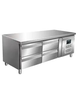 Koelwerkbank - Digitale Temperatuurregeling - RVS - 65 Liter - 230V - H 65 x B 136 x D 70 CM - Saro - 323-3122