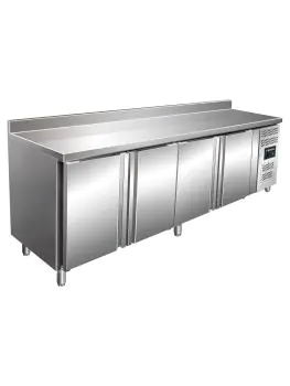 Koelwerkbank - Digitale Temperatuurregeling - RVS - 616 Liter - 230V - H 89 x B 223 x D 70 CM - Saro - 323-1172