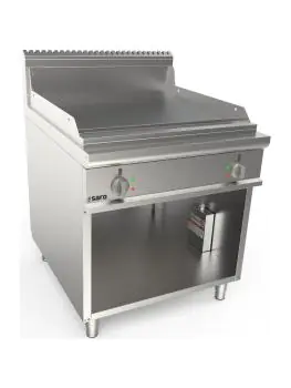 Bakplaat - Elektrisch - RVS - 400V - H 85 x B 80 x D 90 CM - Saro - 423-8735