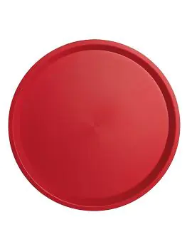 Dienblad - H 2.3 CM - 0.56 KG - Ø41 CM - Polystyreen (Ps) - Rood - Caterchef - 430440