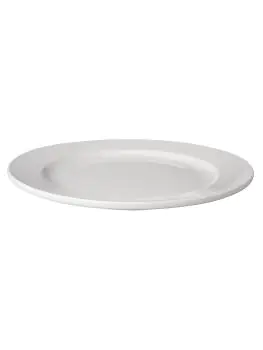 Bord - Ø24.5 CM - Wit - 3 Stuks - Mammoet - Budgetline - 506940