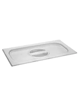 Deksel Gastronorm - 1/3 GN - 32.5 x 17.6 CM - Polycarbonaat - Transparant - -100°C / +100°C - Standaard - Caterchef - 953036