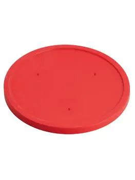 Deksel Bord - 0.18 KG - Ø25.5 CM - Silicoon - Rood - -40°C / +200°C - Standaard - 235225