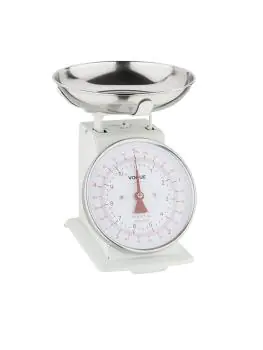 Weegschaal - Analoog - H 21.7 x 14.2 x 20.4 CM - RVS - Weighstation - F172