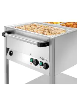 Bain-Marie - 2 x 1/1 GN - H 91 x 65.5 x 90 cm - Bartscher - 200261