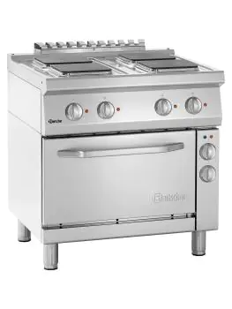 Fornuis - 4 Pits - Met Oven - Gietijzer - Bartscher - 286326