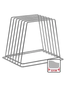 Snijbladen Standaard - H 26 x 23.53 x 30 CM - 1 KG - Verchroomd - 125200