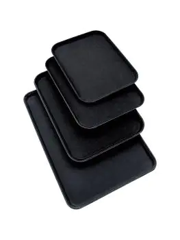 Dienblad - Antislip - Zwart - B 40.5 x D 30.5 CM - G-Line