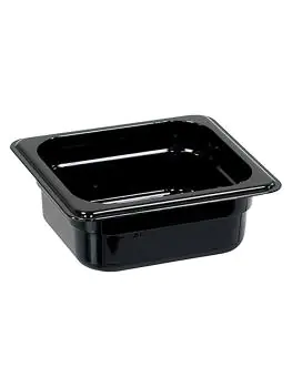 Gastronormbak - 1/6 GN - 65 MM - Zwart - Polycarbonaat - G-Line