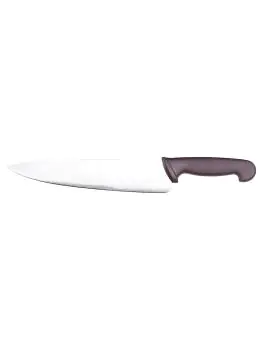 Koksmes - HACCP - Bruin Heft - L 25 CM - G-Line