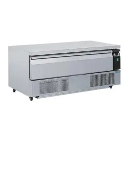 Vrieswerkbank - 3 x 1/1 GN - 116 Liter - 1 laden - H 60.5 x 123 x 70 CM - 230 V - Polar - DA995