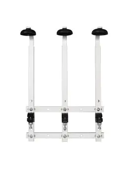 Flessenhouder - 3 flessen - 0.7 Liter - H 10 x 24.5 x 32 CM - Olympia - GH050