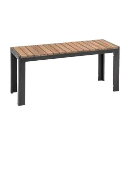 Banken - 2 stuks - H 45 x 100 x 35 CM - Acaciahout/Staal - Bolero - DS154