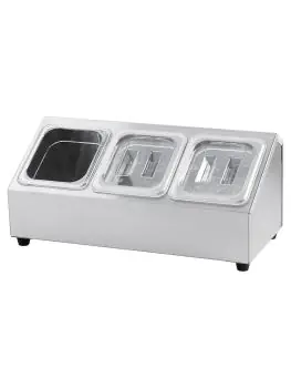GN Bak Houder - 3 x 1/6 GN - RVS - G-Line