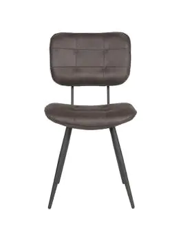 Stoel - Guus - Microfiber - Antraciet - G-Line