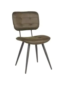 Stoel - Guus - Microfiber - Army - G-Line