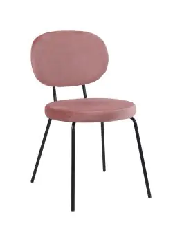 Stoel Rondo - Roze - Velvet - G-Line