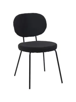 Stoel Rondo - Zwart - Teddy - G-Line