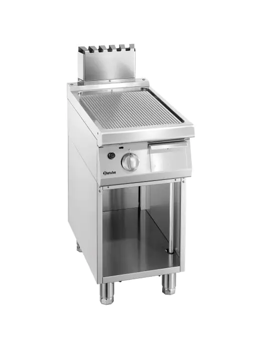 Grillplaat - Gas - 1 Zone - Geribbeld - Bartscher - 2855071 2855071 €2,119.00 Bakplaat gas