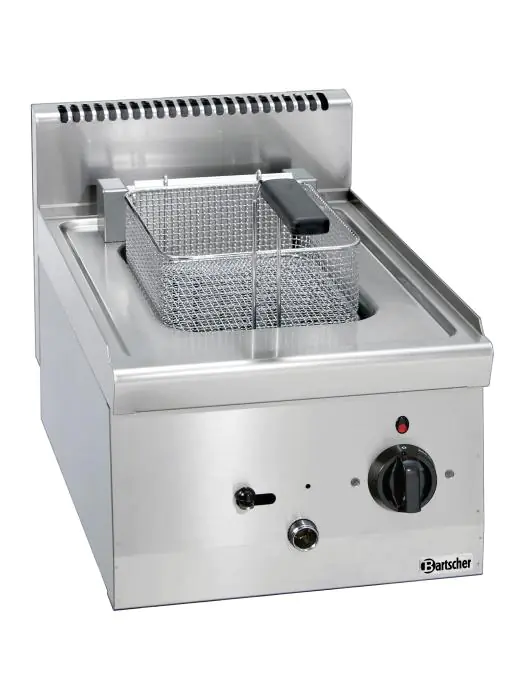 Friteuse - 8 Liter - Aftapkraan - 400V - Bartscher - 131415 131415 €1,439.00 Friteuses 400 volt