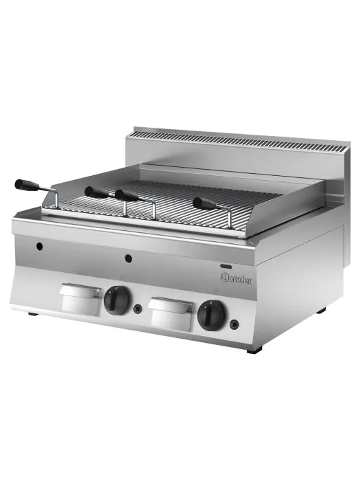 Lavagrill - Gas - 2 Zones - 14 kW - Bartscher - 1151593 1151593 €2,406.41 Lavasteen grill