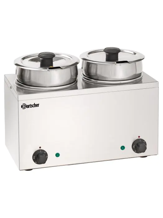 Bain-Marie - Rond - 2 x 3.5 Liter - Bartscher - 606035 606035 €318.75 Bain marie tafelmodel