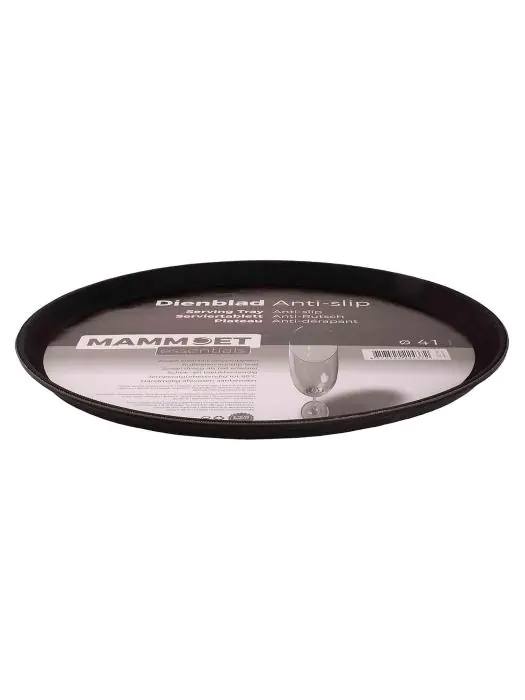Dienblad - Ø41 CM - Zwart - Mammoet - Easy - 531197 W531197 €6.72 Bier dienbladen