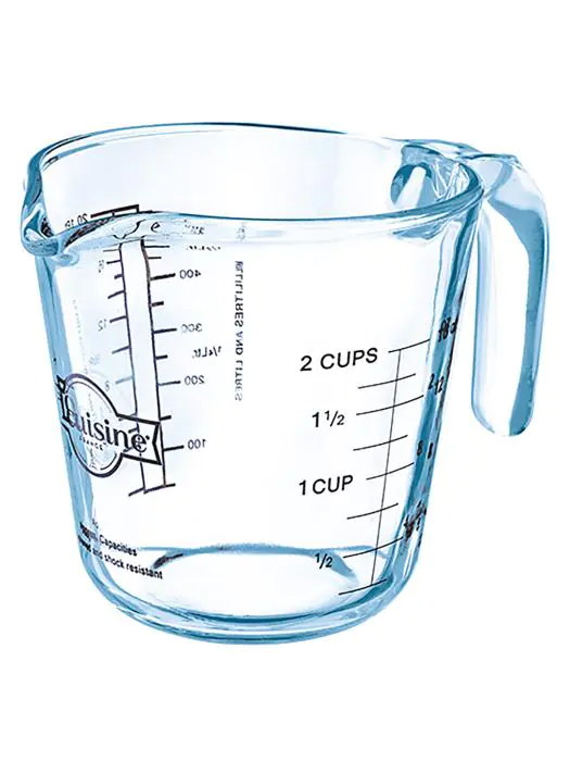 Maatbeker - 6 Stuks - 0.5 Liter - O.Cuisine - 530118 W530118 €45.30 Maatbekers