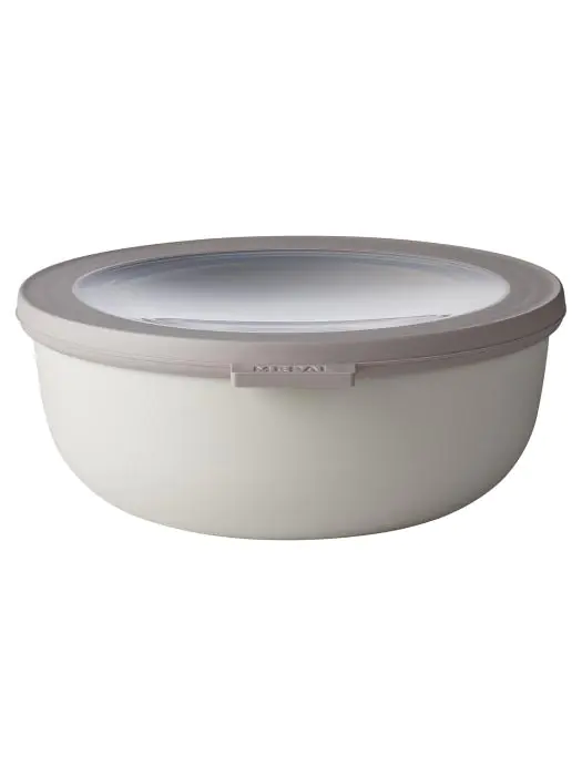 Schaal - H 8 x Ø19 CM - Met deksel - Wit - Mepal - Cirqula - 529974 W529974 €13.18 Schalen