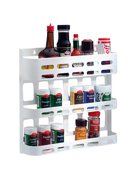 Kruidenrek - 4 Stuks - 38 x 35 CM - Wit - Westmark - Parato - 522597 W522597 €65.44 Stelling