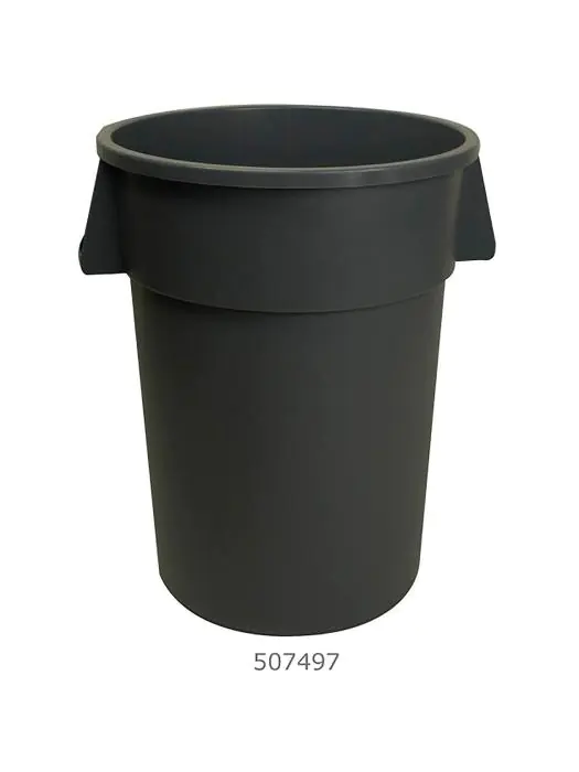 Afvalbak - 121 Liter - Donkergrijs - Carlisle - Bronco - 507497 W507497 €64.60 Afvalbakken