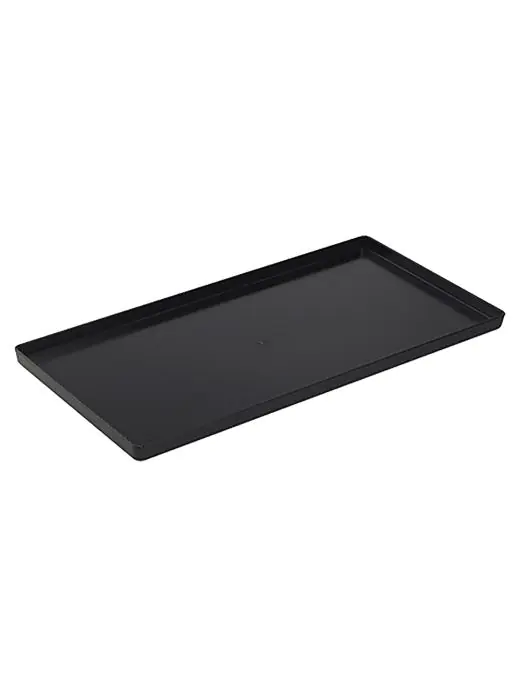 Schotel - H 1.5 x 58 x 19.5 CM - 0.484 KG - Polycarbonaat - Zwart - 532152 532152 €7.00 Serveerplateau