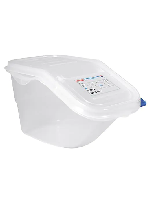 Voedselcontainer - H 20 x 20 x 39.5 CM - 0.681 KG - Polypropyleen - Transparant - 7 Liter - -40°C / +90°C - Scharnierend Deksel - Araven - 962070 962070 €11.20 Voedselbakken