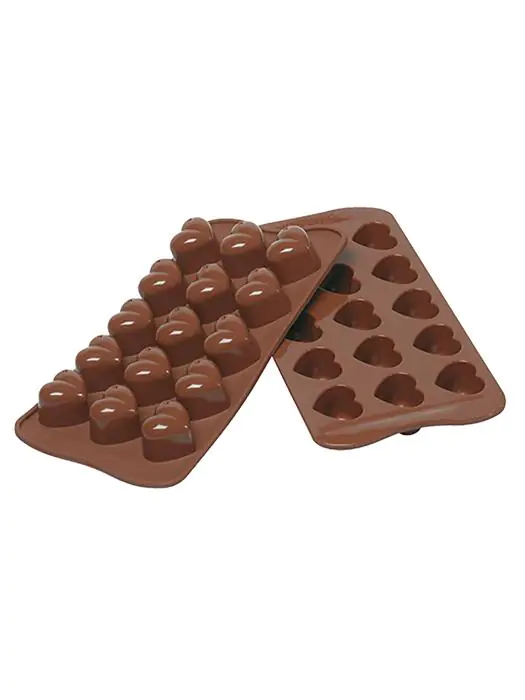 Bakmat Monamour - 22 x 11 CM - 0.07 KG - Silicoon - Bruin - 0.01 Liter - -60°C / +230°C - Silikomart - 070034 070034 €7.20 Bakmatten