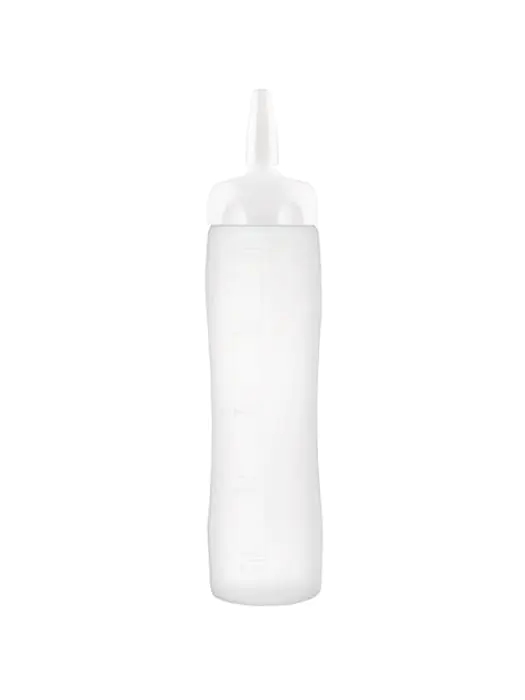 Doseer Knijpfles - H 26.1 CM - 0.059 KG - Ø6 CM - Polyethyleen (Ldpe) - Transparant - 0.5 Liter - Araven - 962041 962041 €3.50 Knijpflacons