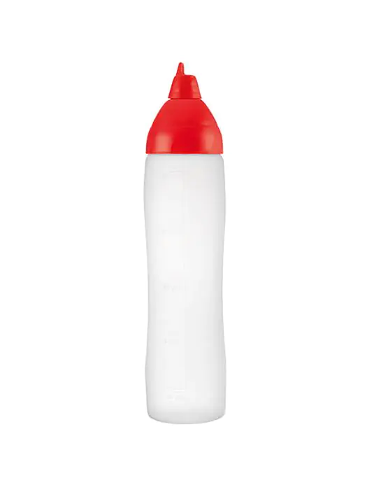 Doseer Knijpfles - H 26.1 CM - 0.065 KG - Ø6 CM - Polyethyleen (Ldpe) - Rood - 0.5 Liter - Araven - 962081 962081 €3.80 Knijpflacons