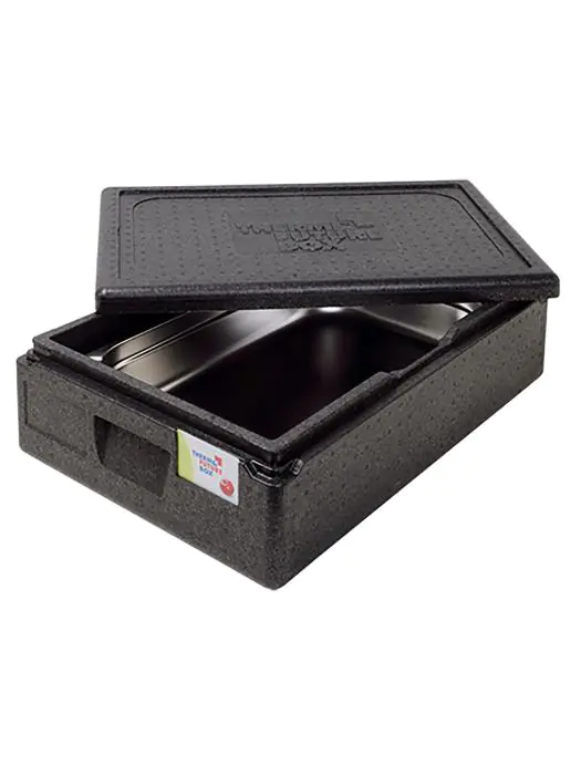 Thermobox - 1/1 GN - 21 Liter - H 18 x 60 x 40 CM - Polypropyleen - Zwart - Thermo Future Box - 235001 235001 €37.00 Thermobox