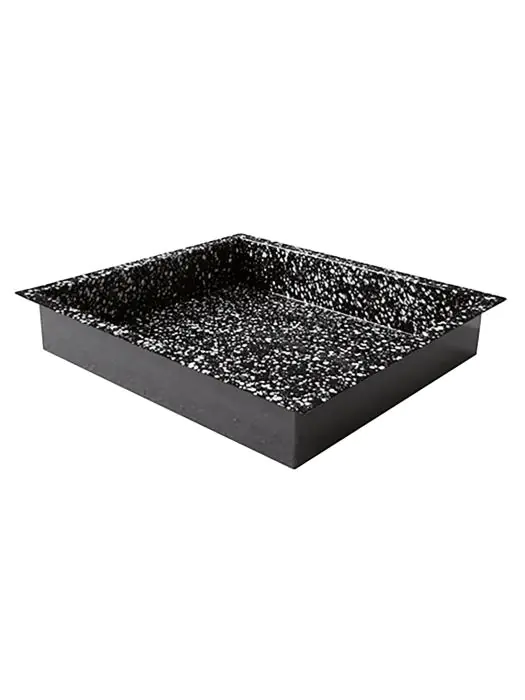 Ovenschaal - 2/3 GN - H 6 x 35.4 x 32.5 CM - Plaatstaal - 316802 316802 €44.45 Bakplaten en braadslede