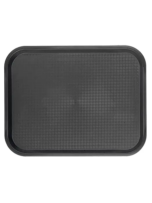 Dienblad - H 2 x 45.5 x 35.5 CM - 0.56 KG - Polypropyleen - Zwart - Caterchef - 430165 430165 €3.30 Buffetdienbladen